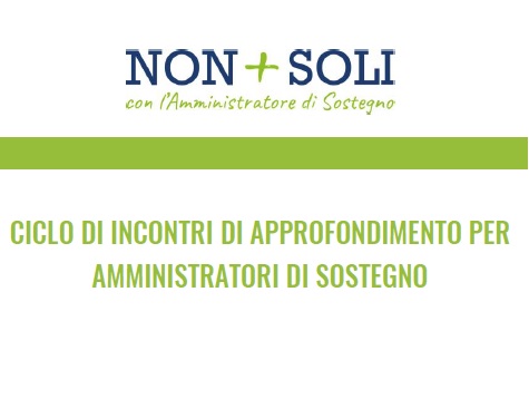 Ciclo di incontri_Non + Soli