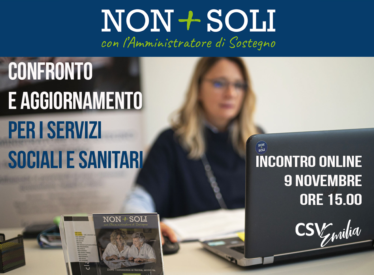 Incontro coi servizi sociali_Non + soli